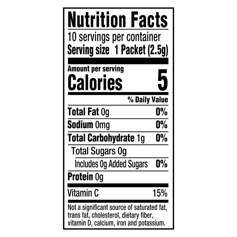Crystal Light Drink Mix, 10 Packets, for Convenient On-the-Go Flavorful