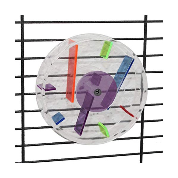 HappyBird Acrylic Foraging Wheel M Foraging Toy Approx. 15 x