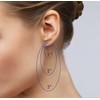 Silpada 'Ringmaster' Hoop Earrings in Sterling Silver