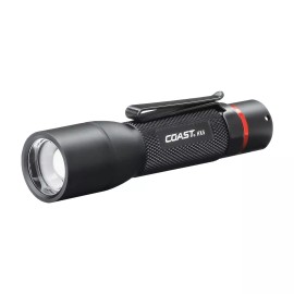 COAST HX5 410 Lumen LED Flashlight, Pure Beam Focusing, Slide Focus, Pocket C...