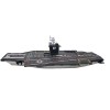 Toy Essentials 30-Inch Black Toy Navy Aircraft Carrier Realistic Sounds