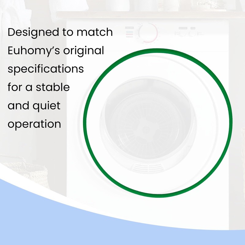 Compatible Fan Belt for Euhomy CD-6 & CD-7 Mini Dryer,