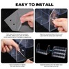 2 Pack Drink Packet Organizer with 30 Compartments, 3-Tier Water
