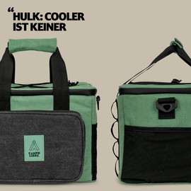 Campo Libre.® Hulk I Premium Camping Cooler Bag 30 L & 20 L I Cool Bag Small with Waterproof Zippers I Our Cool Bags are Foldable I High Quality Thermal Bag in Popular Size