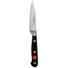 Wusthof Classic Clip Point Paring Knife, 3.5-in, Black, Stainless