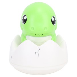 Baby Bath Sprinkler Toys Light Up Bathtub Rechargeable Spray Water Dinosaur Shaped Bathing Toys for Toddlers Kids Yellow Green