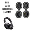 For Bose Bose QuietComfort Ultra Ear Pads Cushion Replacement (Black)