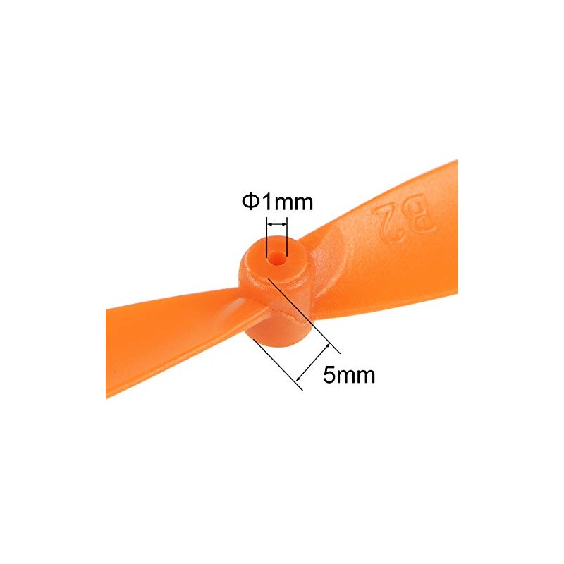 uxcell RC Propellers 55mm CW CCW 2-Vane Main Rotors for