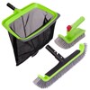 Sepetrel Deluxe Swimming Pool Cleaning Kit Including Rubber Edge Skimmer