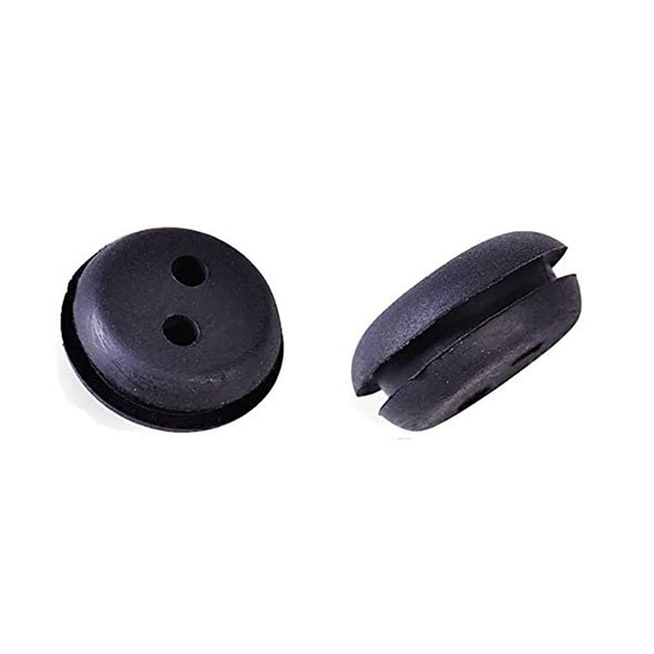 HURI 2x rubber grommet, fuel tank seal, rubber grommets, rubber stoppers – tank seal for Einhell hedge shears N-BHS 26 - BHS 26, Jackson & Spears: SPJHT 26