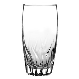 Anchor Hocking 16 Ounce Central Park Drinking Glasses (4-piece, clear, dishwasher safe)