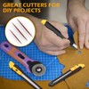 Lanties 300 Pcs Box Cutters Retractable Utility Knife Office Supplies