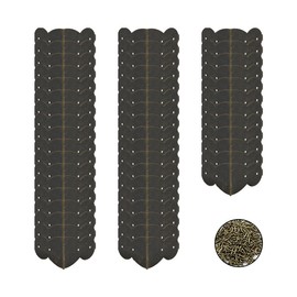 48pcs Vintage Bronze 1" x 1" Decorative Corner Brackets Protector Box Edge Hardware Accessory for Wooden Boxes, Jewelry Boxes, Gift Boxes,Picture Frame, Picture Frame