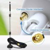Unbranded IP Camera 2.4G Wifi Extension Antenna Sucker 10m Cable