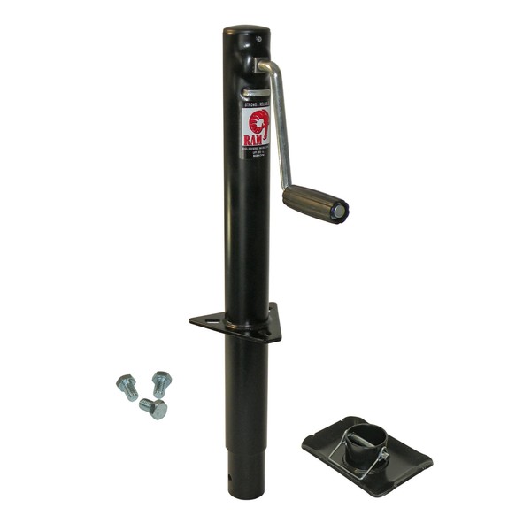 RAM A-Frame Trailer Jack with Foot and Mounting Hardware