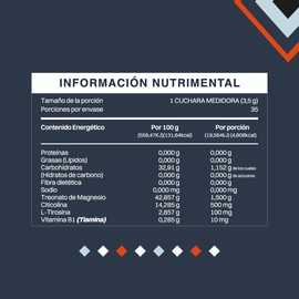 Anahuac Cogniq Treonato de Magnesio 125g