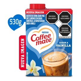 Coffee Mate Líquido Sabor Vainilla Sustituto Crema Café 530g