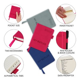 Best Address Book & Contact Log Notebook for Professionals: Pocket-Sized (4x5.5 in) | Customizable blank lined Pages, Alphabetical Tabs | Ideal Password Keeper | Unique Design for Women