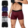 Men's Incontinence Boxer Briefs, Washable Leak Proof Cotton