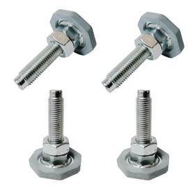 4Pcs Washing Leveling Legs Replacement Adjustable Feet Fit for LG Front Load Washing Machine Replace AFC72755401 2in Base