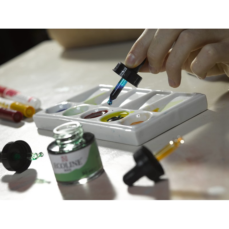 Ecoline Liquid Watercolour Bottle 30 ml Grass green 676 (11256761)