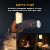 Lyridz Rechargeable Wall Sconce, LED Motion Sensor Night Light, Stick-on