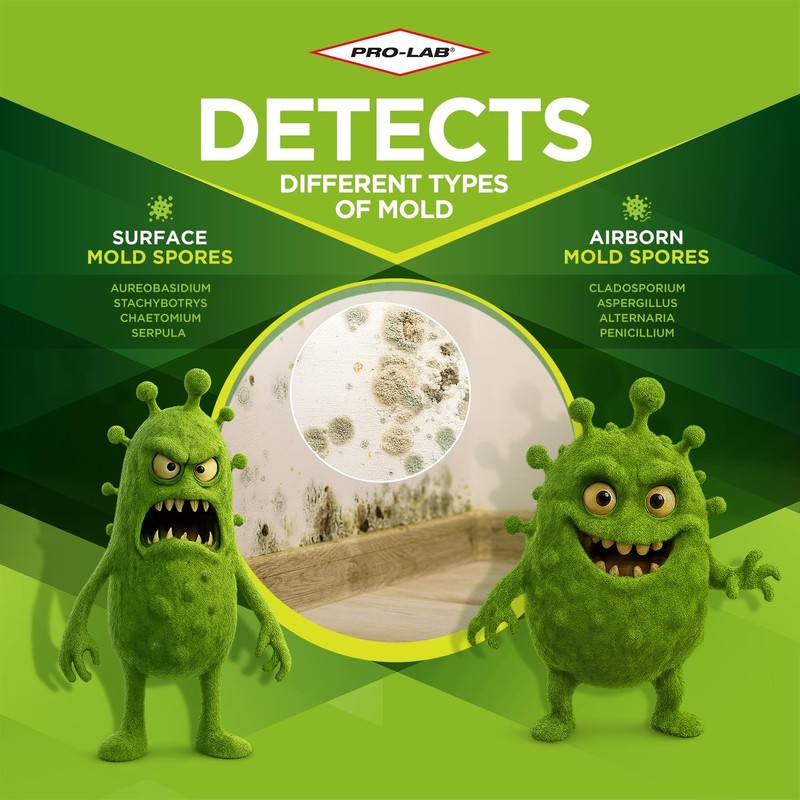 PRO-LAB DIY Mold Test Kit for Home Air Quality, Comprehensive