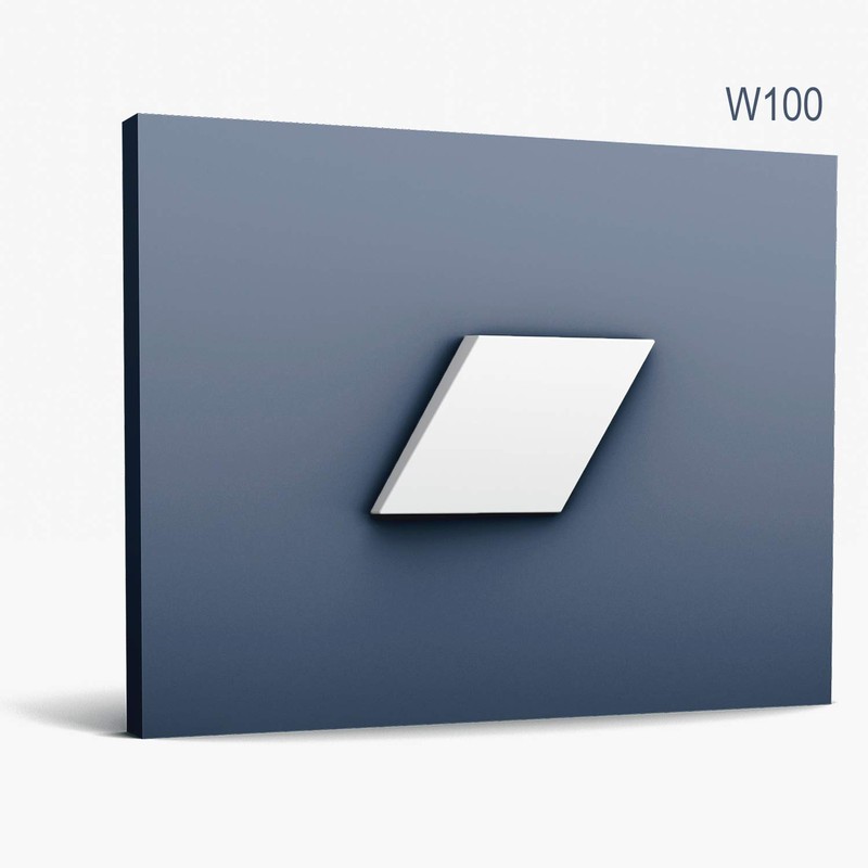 3d wall panel Orac Decor W100ODERN ROMBUS Deco elementodern white