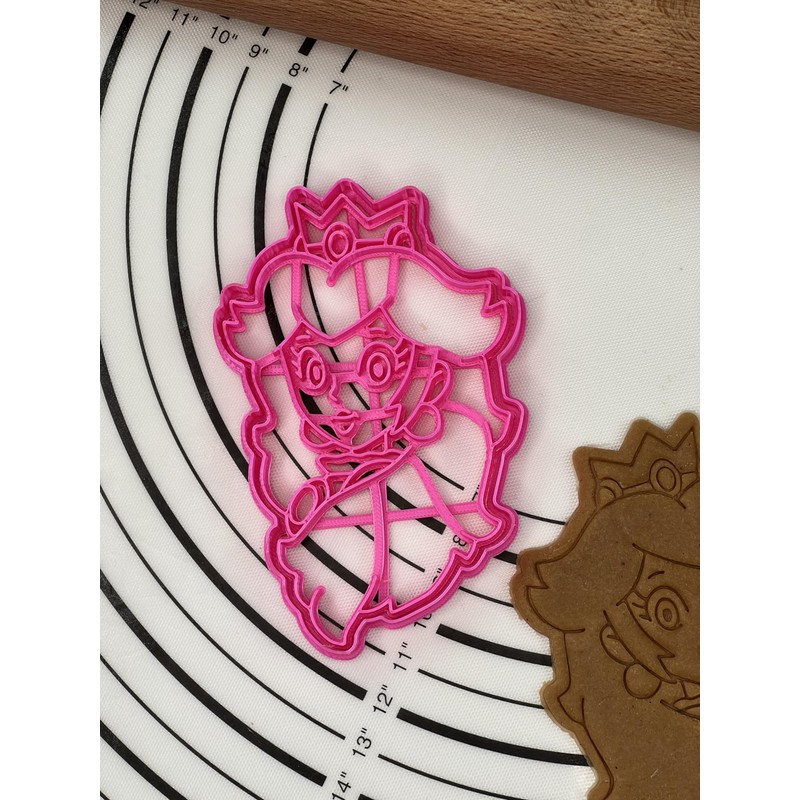 Peach Head Cookie Cutter & Mold Produced by 3D Kitchen
