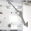 YAYODS 4PCS Heavy Duty Lid Support Hinges, Folding Lid Support