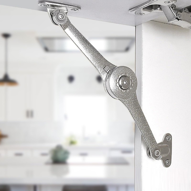 YAYODS 4PCS Heavy Duty Lid Support Hinges, Folding Lid Support