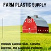 Farm Plastic Supply - Tan/Sand Triangle Shade Sail - 90%