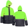 VUVEA Raincoat Suit Outdoor Waterproof Breathable High Reflective High Performance