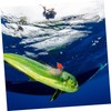 SUPVOX 10pcs Fishing Floats Eye-catching for Fishing High Density Accurate
