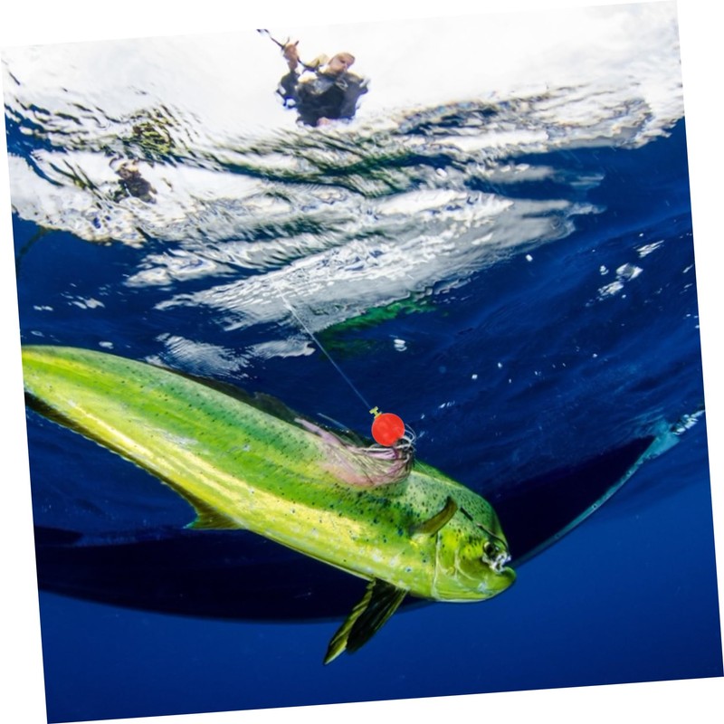 SUPVOX 10pcs Fishing Floats Eye-catching for Fishing High Density Accurate