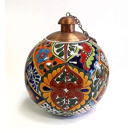 Tierra Fina Talavera Table Torch