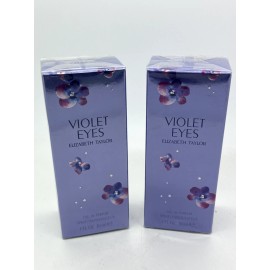 Elizabeth Taylor *LOT OF 2* VIOLET EYES BY ELIZABETH TAYLOR 1.0OZ EDP WOMEN PERFUME SPRAY SEALED