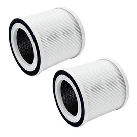 2 PACK Replacement Filter compatible with TCL BREEVA A1 Air Purifier,true hepa h13 BREEVA A1F and BREEVA A1/A1W