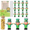 Lizgoxd 12Set St Patricks Day Mini Leprechaun Figurine Toys Small