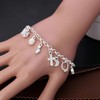 AHQQT Women's Fashion Silver Bracelet