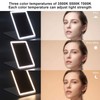 LED Makeup Mirror 3X Magnifying Lighted Compact Rechargeable Portable for