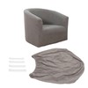 Chair Cover Polyester Stretch Chair Sofa Slipcover Removable Washable Chair
