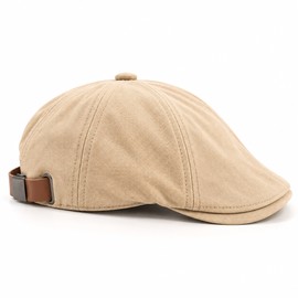 Unisex Ivy Cap for Casual Wear – Classic Cotton Flat Cap with Vintage British Style for Cool-Weather Outfits