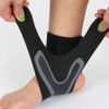 Adjustable Ankle Support Brace for Sports – Breathable Compression Wrap