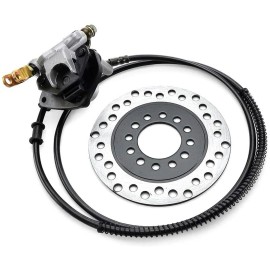 Unbranded Rear Brake Caliper Cylinder +Disc Rotor for Electric Gokart Drift Trike ATV Quad