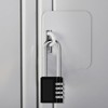 Oderra Padlock, 4 Digit Combination Padlock, Long Outdoor Padlock, Designed