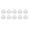 10pcs Hearing Amplifier Ear Plugs Flexible Horn Shaped Silicone Hearing