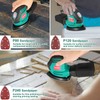 HYCHIKA Detail Sander, 14,000 OPM Compact Electric Sander Tool with