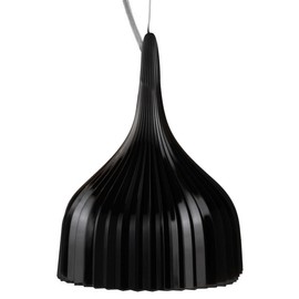 Kartell 09040Q8 E Lamp, E14, Black