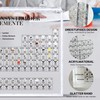 BIROYAL Periodic Table with Real Elements Inside, Acrylic Periodic Table